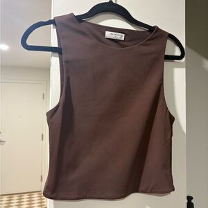 Babaton Chocolate Muscle Tee